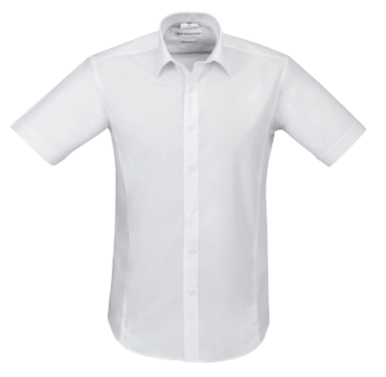 Mens S/S White Berlin Shirt